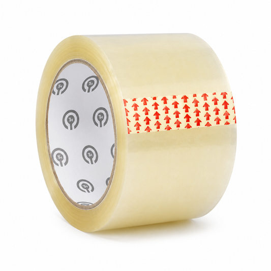 Clear OPP packing tape roll 48mm × 80 yards – Tools Here & Co.