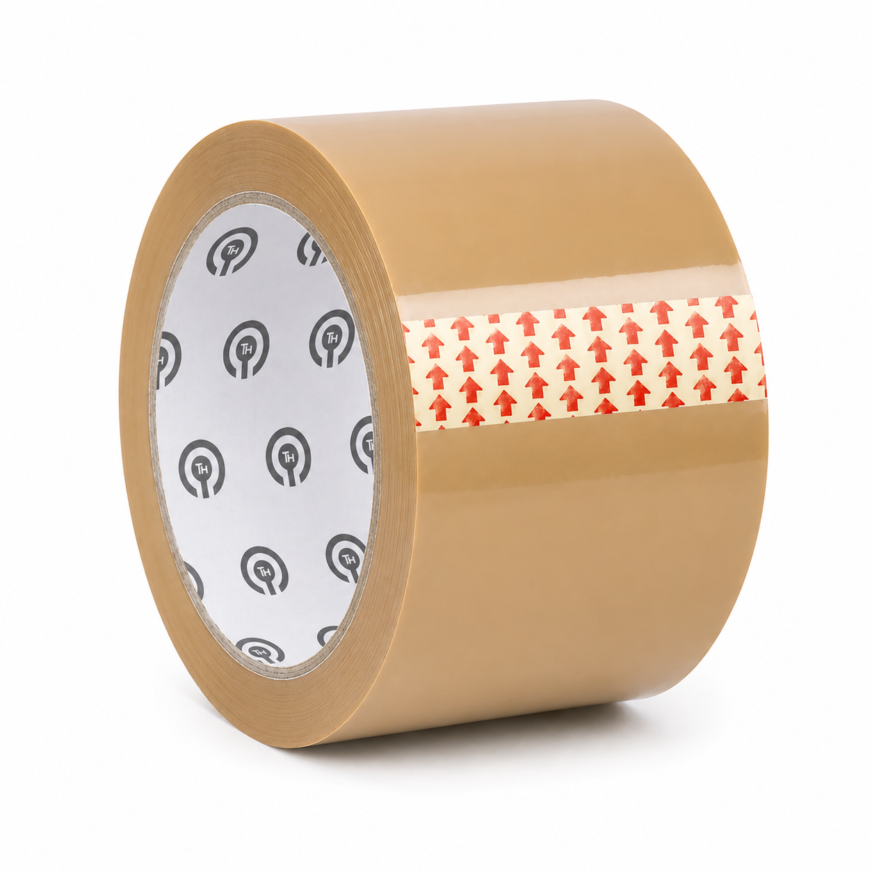 Brown OPP packing tape roll 48mm × 80 yards – Tools Here & Co.