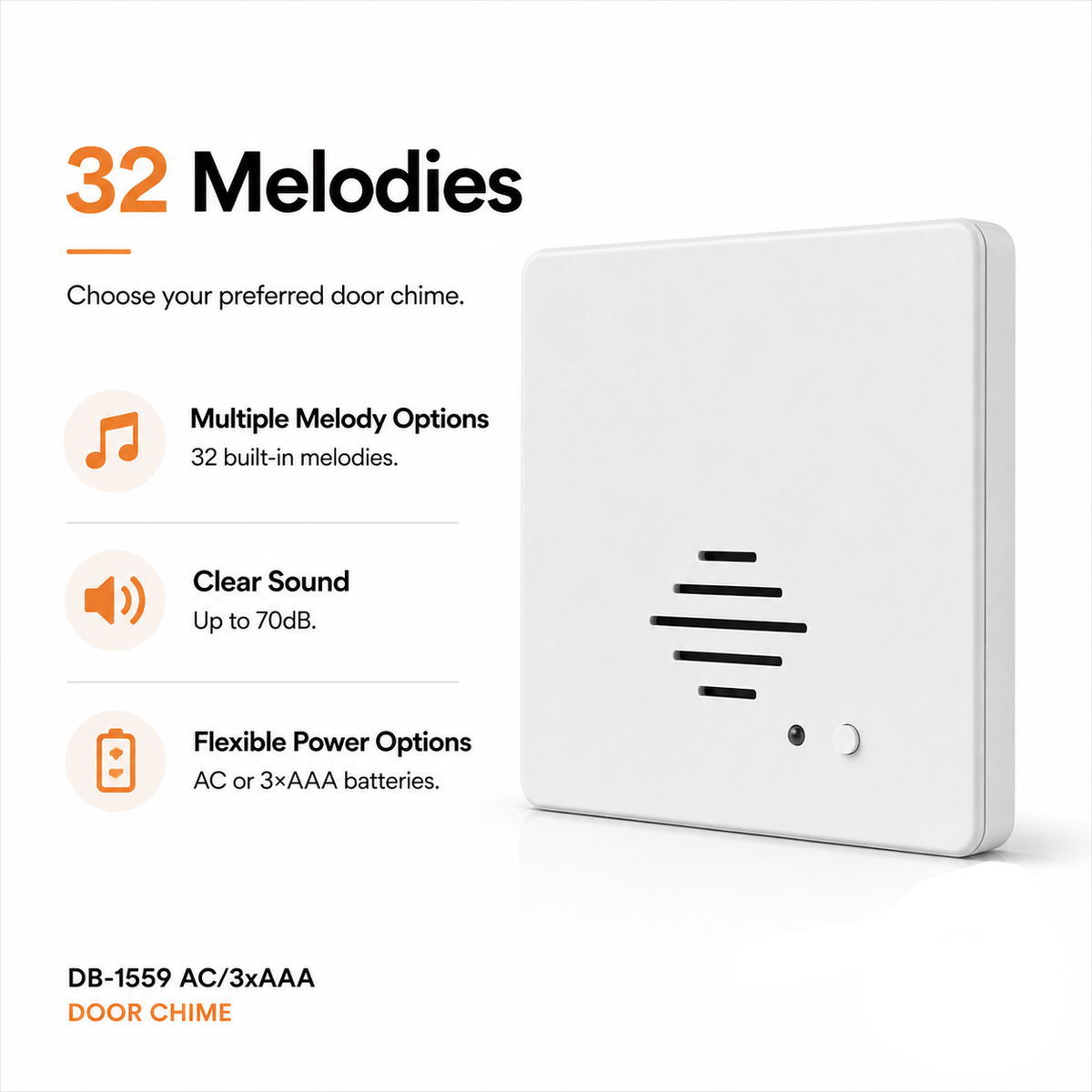 CCM DB-1559 Wired Door Chime